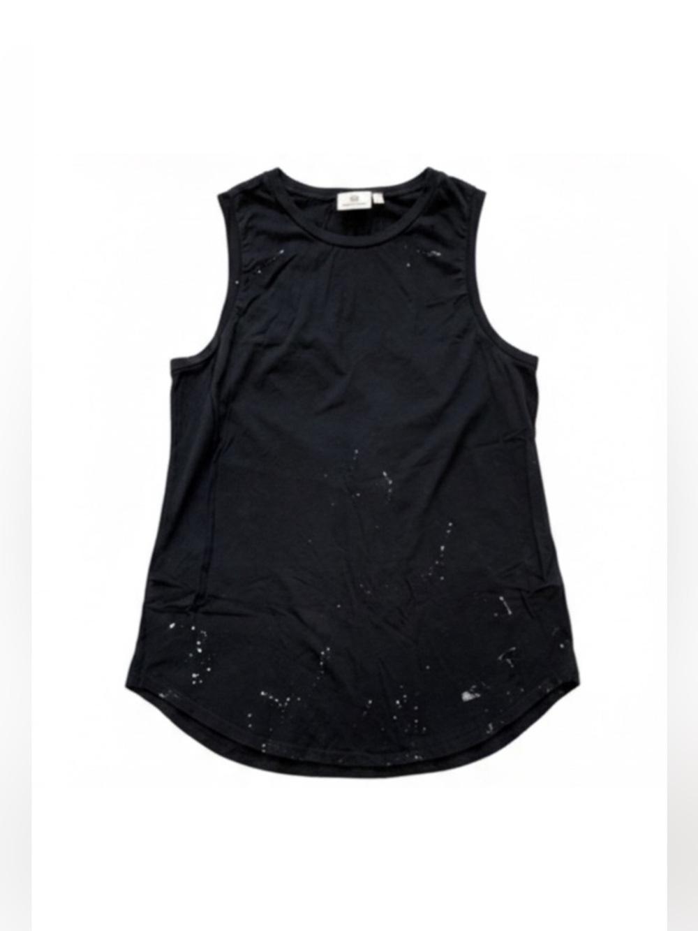 AG Adriano Goldschmied Holis Distressed Paint Splatter Tank